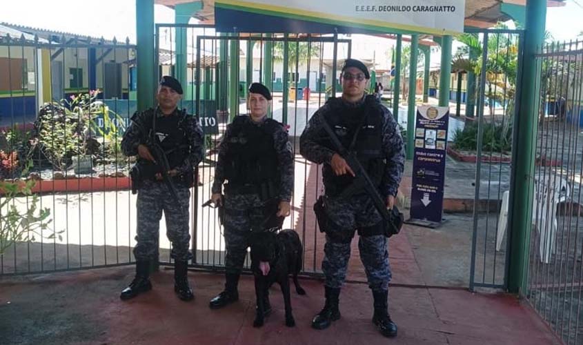 Governo de Rondônia inicia ações preventivas de reforço da segurança nas escolas