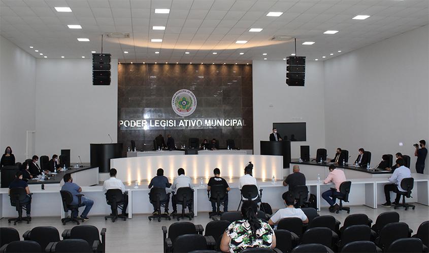 Câmara de Vereadores aprova cinco projetos na 11ª sessão ordinária