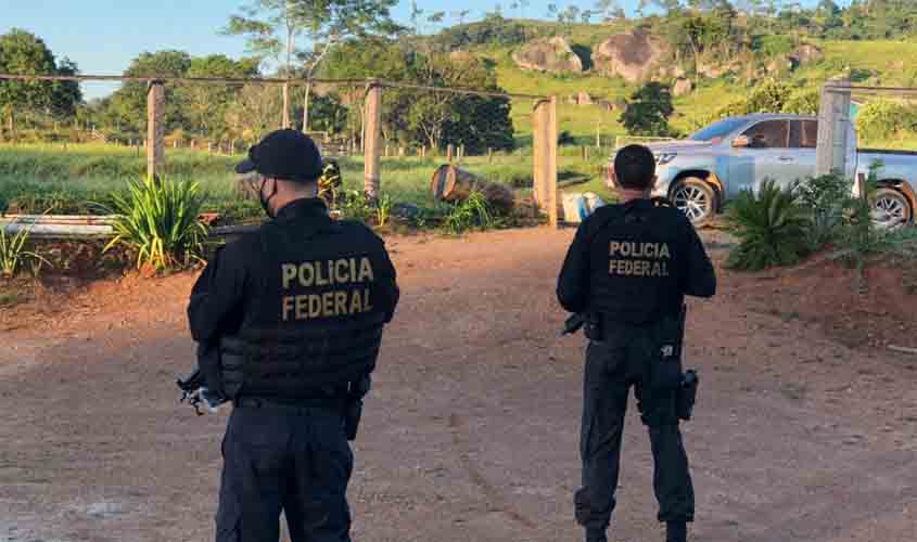 Polícia Federal realiza operação em Rondônia para cumprir 27 mandados