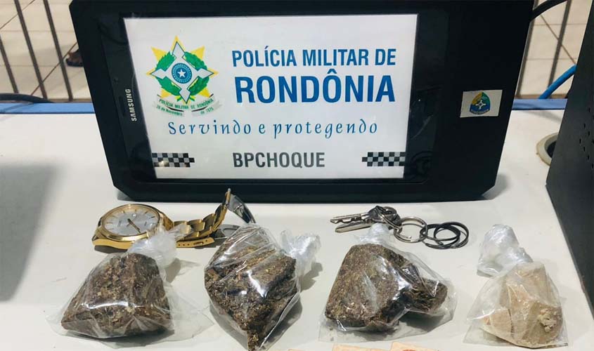 Bpchoque realiza apreensão de entorpecentes e conduz suspeitos na Zona Leste