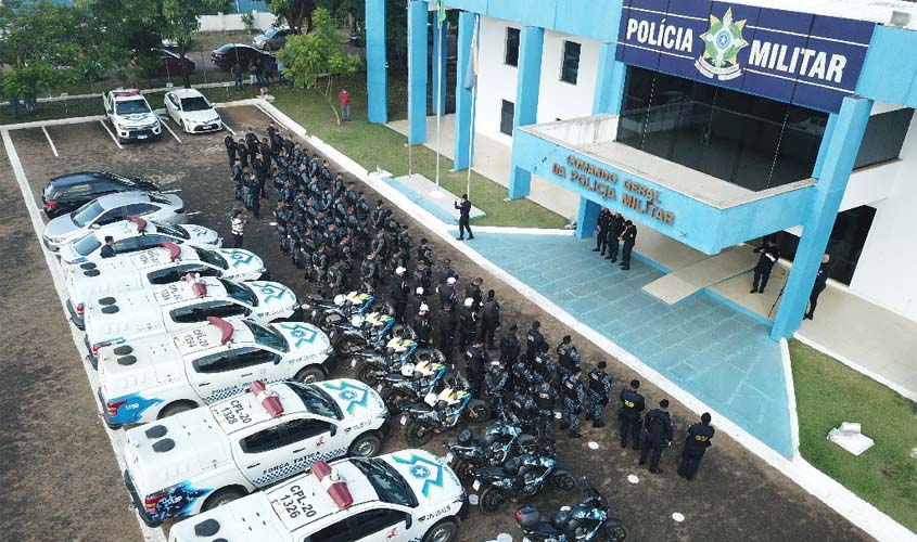 PMRO mantém a ordem pública na Capital com operação policial