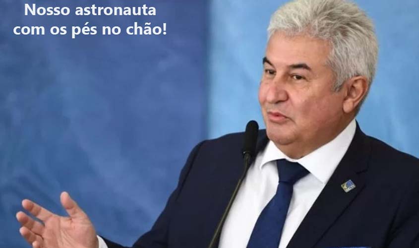 Um astronauta com os pés no chão: senador Marcos Pontes dá um retrato exato do que está acontecendo com nosso Brasil