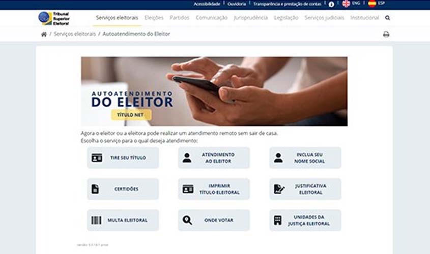 Pagamento de débitos eleitorais pode ser feito sem sair de casa