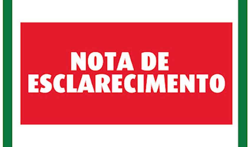 Nota de Esclarecimento e Repúdio – Agência Nacional de Propaganda