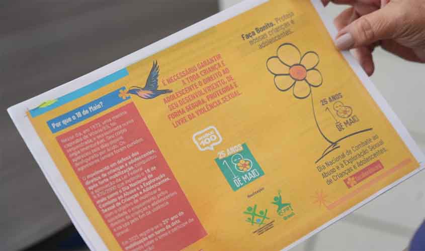 Prefeitura realiza atividades com foco no combate ao abuso e à exploração sexual de crianças e adolescentes