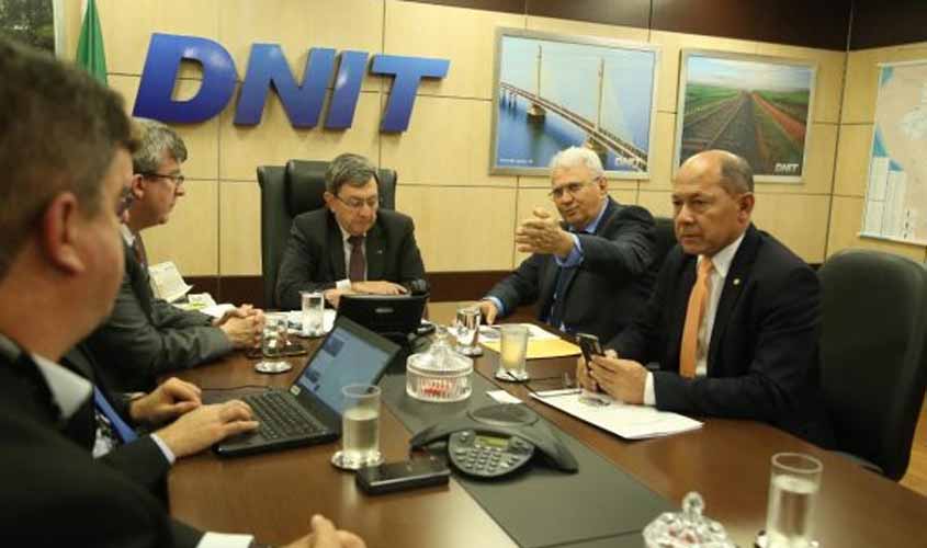 Situação de rodovias estaduais é apresentada ao Dnit pelo vice-governador de Rondônia