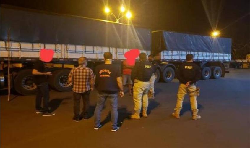 Carregamento suspeito de bebidas alcoólicas, avaliado em quase R$ 200 mil é apreendido pela Sefin, em Vilhena