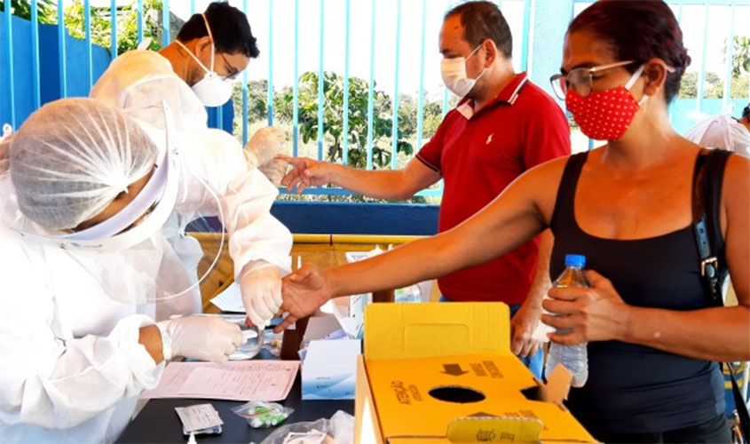 Porto Velho inicia segunda fase de testes com população sintomática