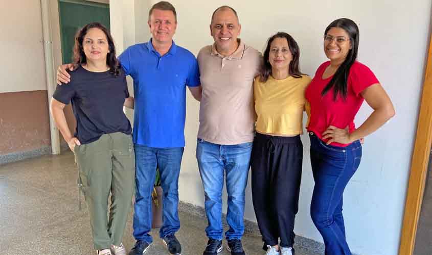 Luizinho Goebel reforça compromisso com a inclusão ao visitar APAE de São Miguel do Guaporé