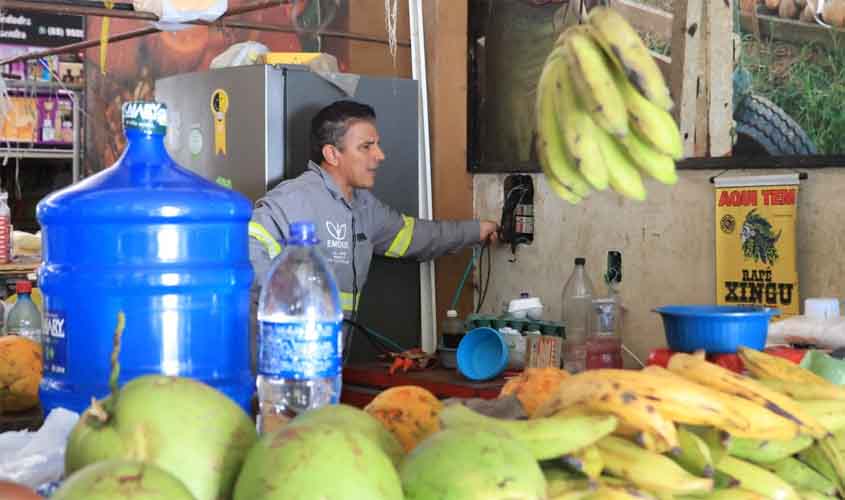 Mercado Central passa por revitalização elétrica e ganha nova iluminação pública