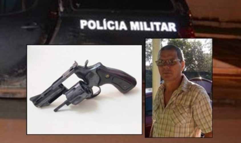 Caminhoneiro que matou colega a tiros na cidade de Cabixi é preso e arma usada no crime é encontrada em sítio
