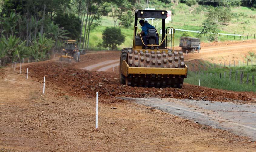 Usina de Asfalto e Residência Regional do DER em Jaru trabalham para atender população com qualidade e durabilidade nos serviços