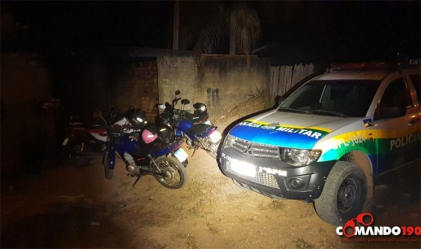 PM acaba com ‘Corona Fest’ e apreende munições