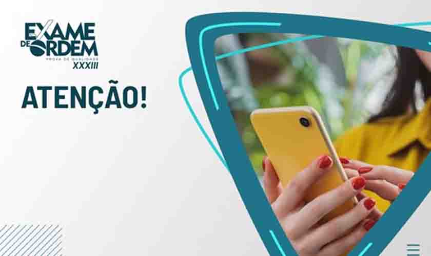 OAB define cronograma para o XXXIII Exame de Ordem Unificado