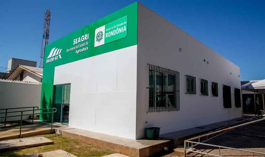 Nova sede da Emater entregue pelo governo de RO une tecnologia e apoio direto ao produtor