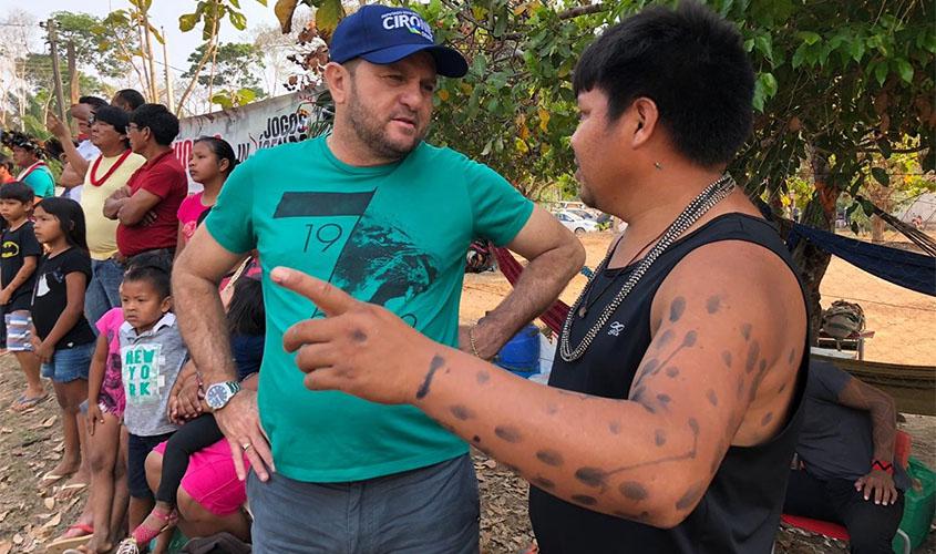 Deputado Cirone Deiró anuncia unidade de tratamento da Covid para os povos indígenas de Cacoal e região