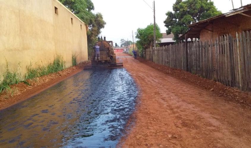 Prefeitura mantém várias frentes de obras simultâneas na capital