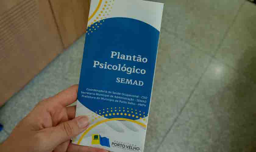 Servidores do município são atendidos com serviço psicológico para superar traumas da pandemia