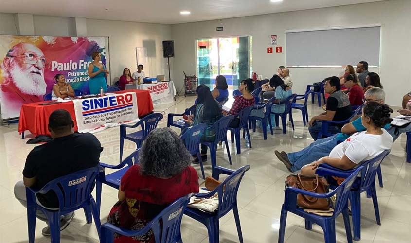 Sistema Diretivo do Sintero se reúne em Porto Velho