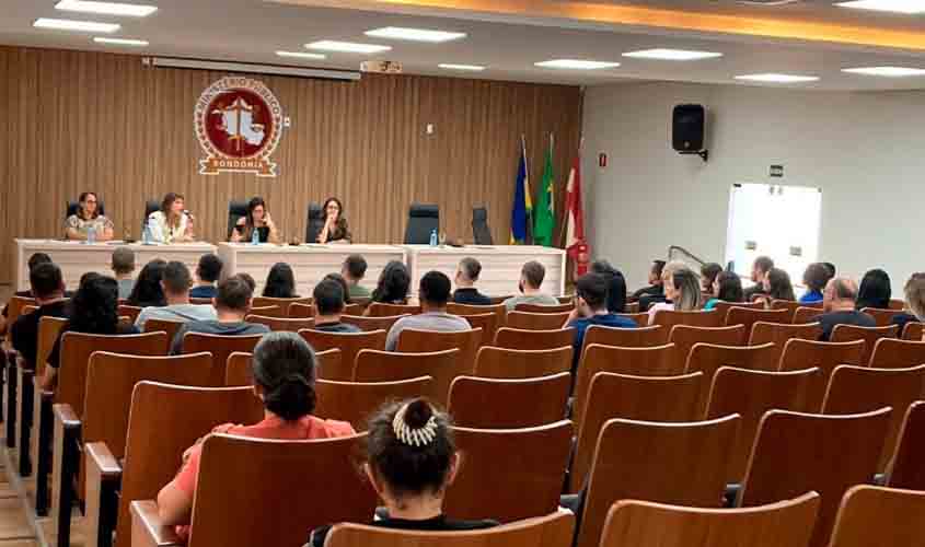 Ministério Público de Rondônia recepciona novos Policiais Civis