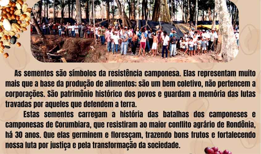 Manifestação em Corumbiara lembra 30 anos do conflito