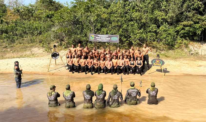 PMRO encerra 1ª fase do Curso de Operações de Fronteira