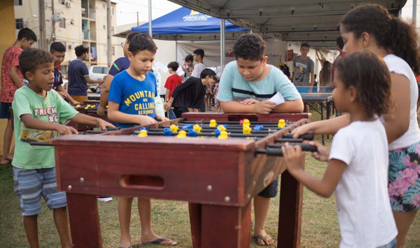 Rua de Lazer leva diversão e serviços ao Residencial Porto Bello IV