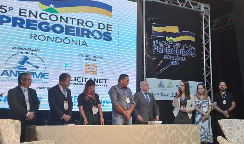 Sebrae marca presença no 5º Encontro de Pregoeiros de Rondônia