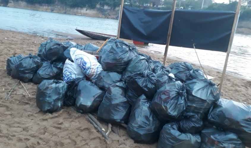 Prefeitura realiza grande operação para garantir a limpeza do local e promover consciência ambiental