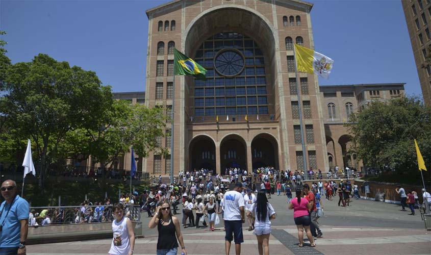 Celebrações na Basílica de Aparecida vão ser realizadas sem devotos 