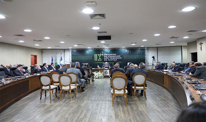 Porto Velho sedia 118º Encontro do Conselho dos Tribunais de Justiça