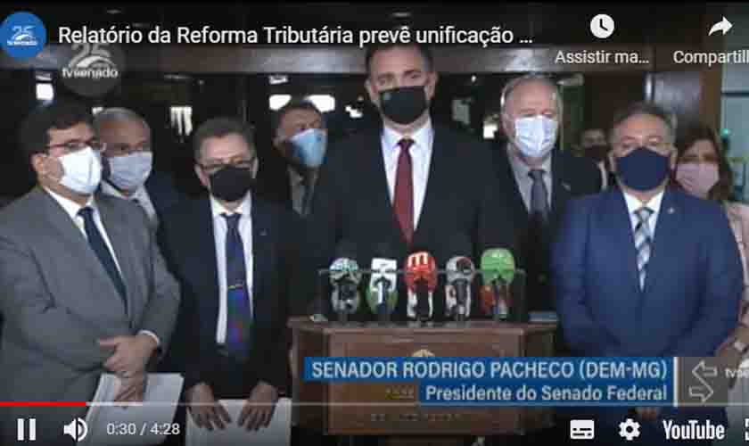 Senado discute ampla reforma tributária em meio a busca de recursos para Auxílio Brasil 