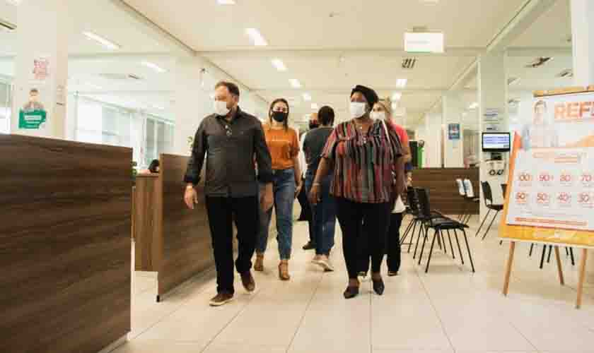 Vice-prefeita e secretários de Vilhena conhecem Prefeitura de Lucas do Rio Verde, referência no MT