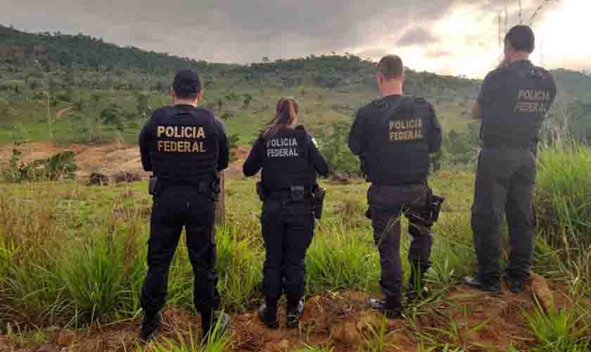 PF, com apoio da FUNAI, IBAMA, PM Ambiental e das Forças Armadas (Exército e Aeronáutica), realizou incursões e sobrevoos na Terra Indígena Uru-Eu-Wau-Wau, com realização de prisões em flagrante e inutilização de maquinários destinados a crimes