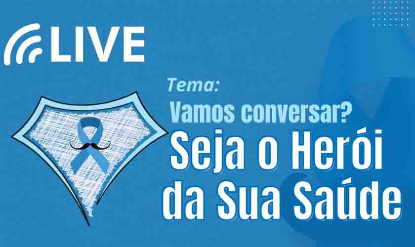 NOVEMBRO AZUL: Sistema OCB/RO promoverá live de conscientização sobre o tema
