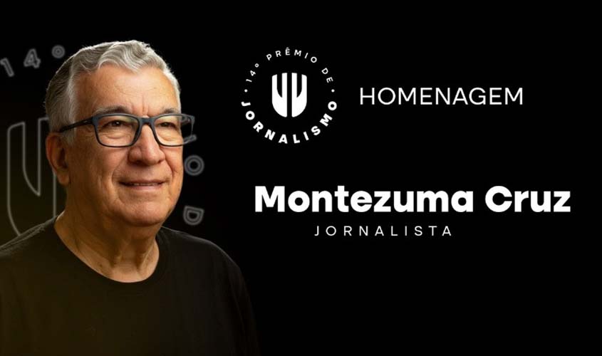 Montezuma Cruz é homenageado no Prêmio de Jornalismo MPRO
