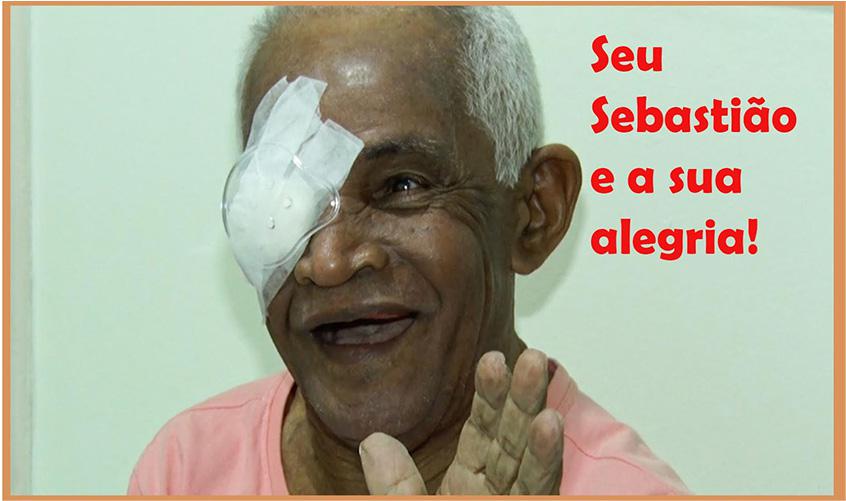 O milagre de voltar enxergar: seu Sebastião e mais dois mil rondonienses comemoram a nova vida