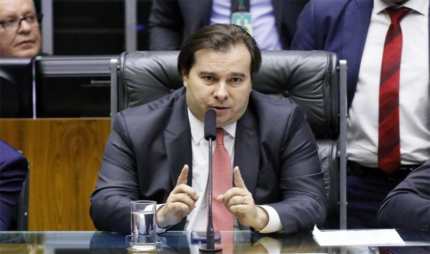 Maia diz que nova lei do saneamento básico vai beneficiar 100 milhões de pessoas