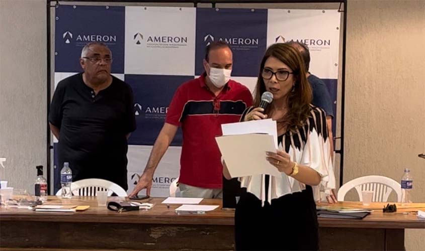 Euma Tourinho é reeleita presidente da Ameron para o biênio 2023-2024