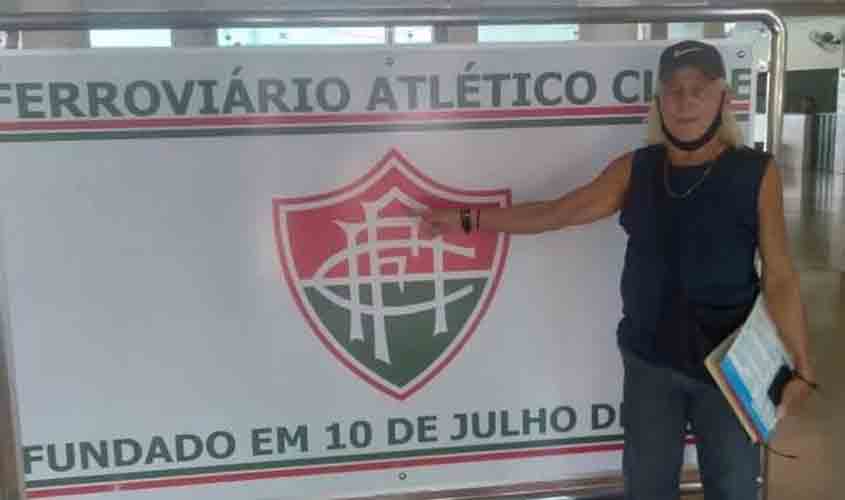 Futebol de Rondônia de Luto: Morre Ronildo, o 'Diabo Loiro' do Ferroviário