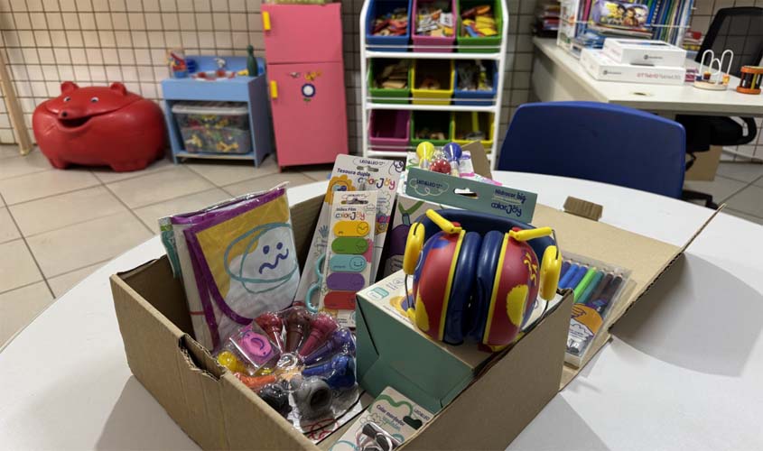 Educação inclusiva recebe kits adaptados em Porto Velho
