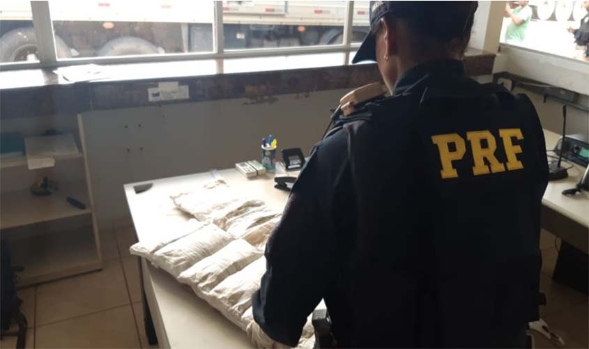 PRF prende duas mulheres com mais de 13 quilos de cocaína