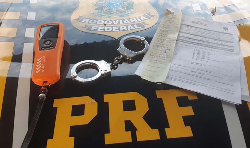 PRF detém motoristas por embriaguez ao volante