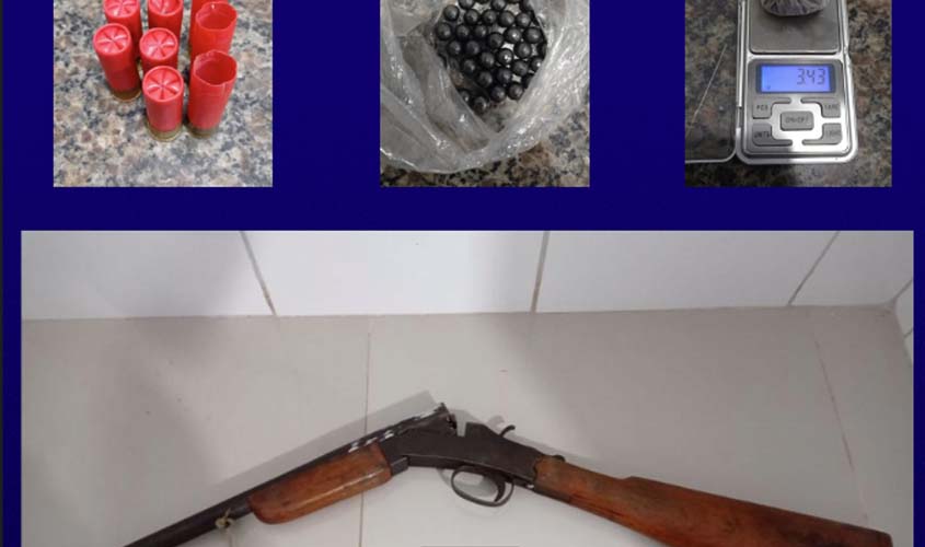 Polícia Militar cumpre mandado de busca e apreensão na zona rural