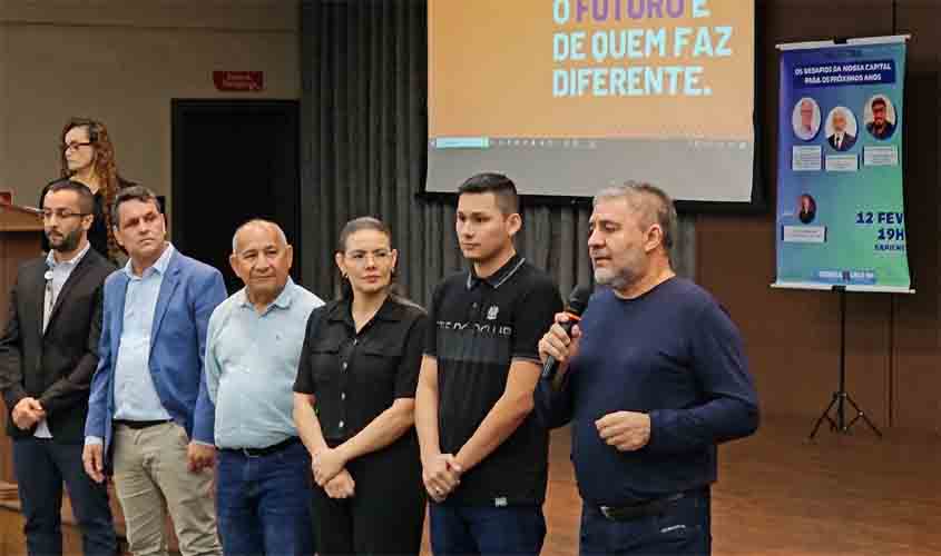 Vereador Everaldo Fogaça participa de palestra sobre desafios urbanos de Porto Velho