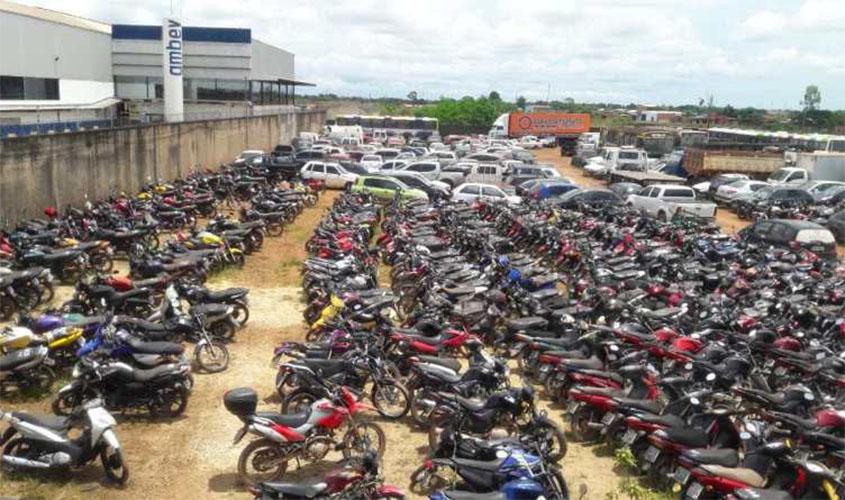 PRF realizará leilão de veículos no final do mês de abril