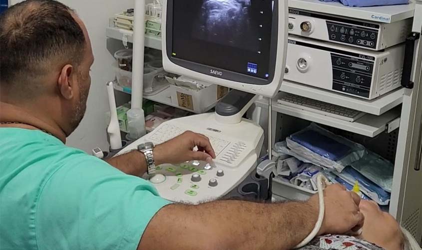 Prefeitura realiza mutirão de ultrassonografia e atende dezenas de pessoas que estavam na fila de espera do SUS