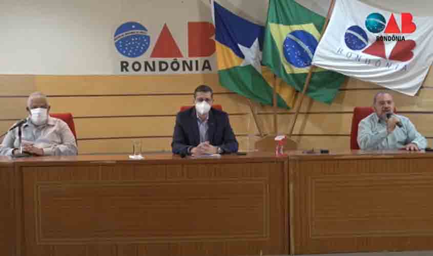 Aula virtual de inauguração da pós-graduação lato sensu em Processo Civil da Unir