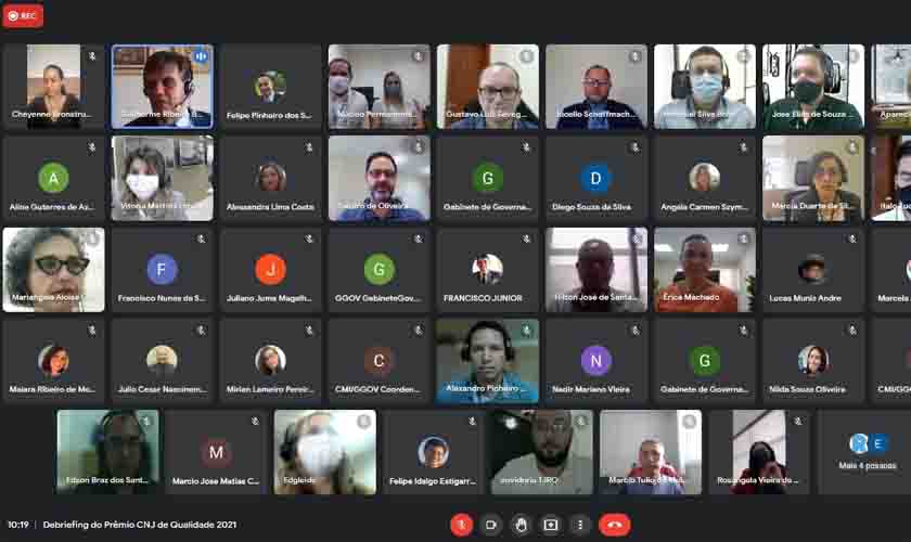 TJRO faz balanço de metas do Conselho Nacional de Justiça para melhoria da prestação jurisdicional