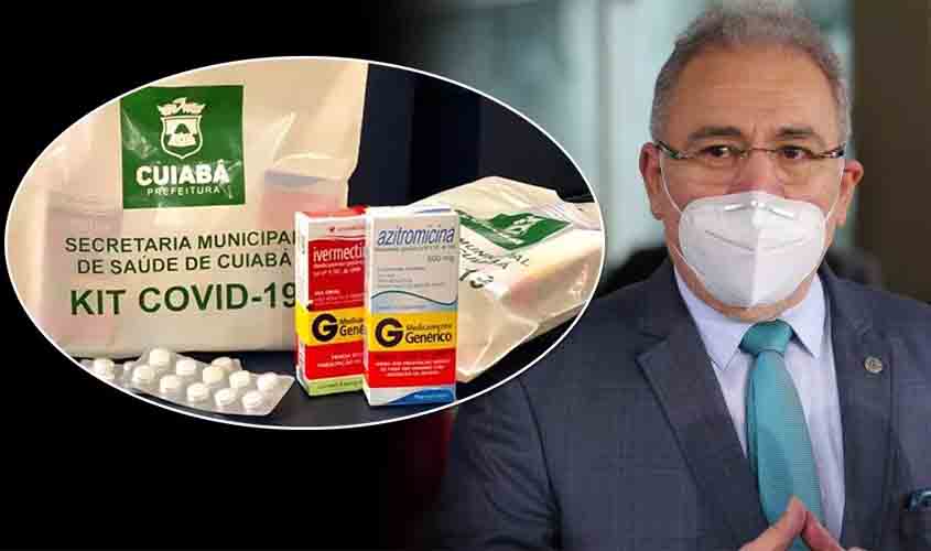 Ministério da Saúde apaga links com prescrição de cloroquina para Covid